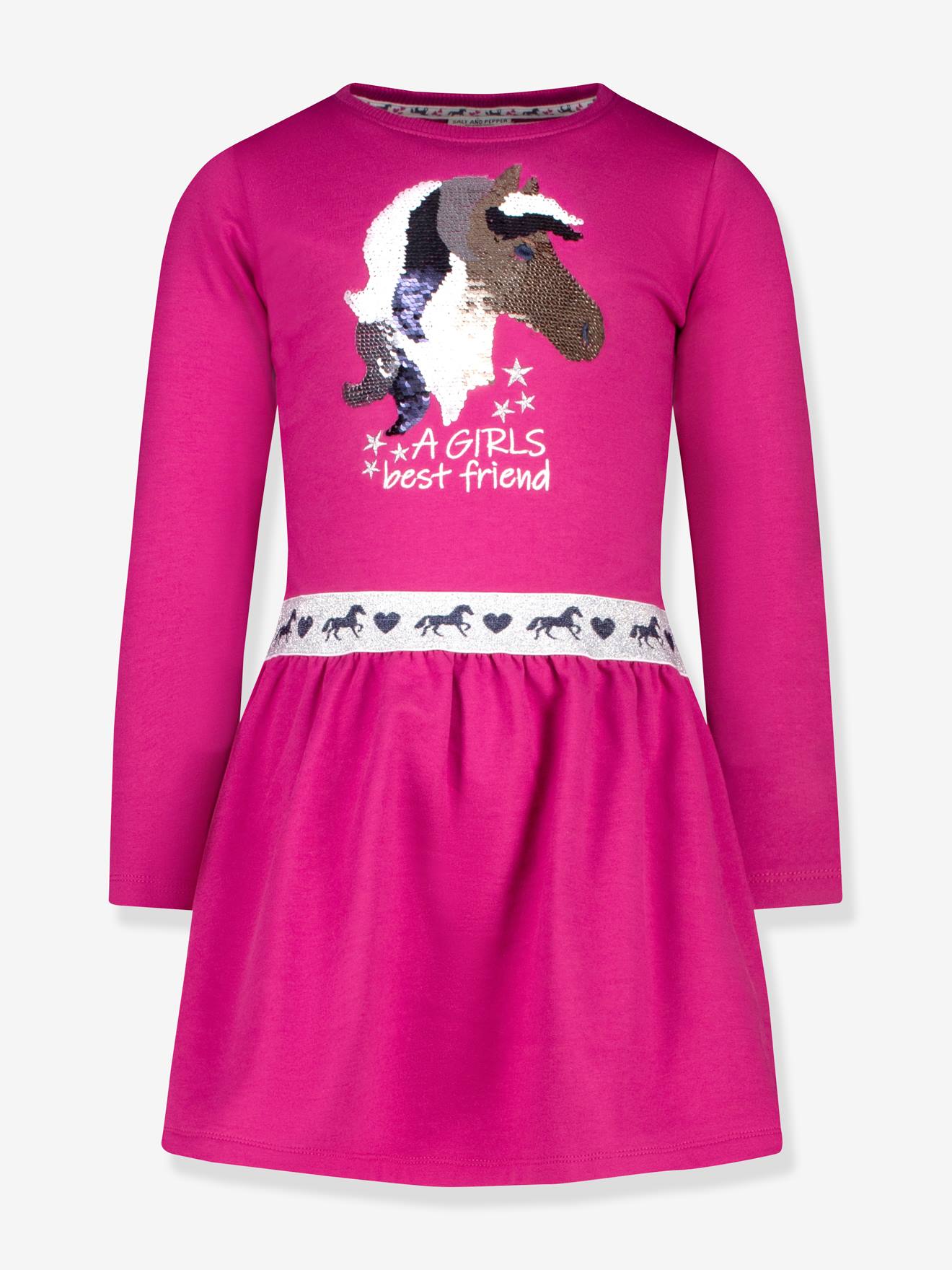 Sweatkleid Einhorn-Pailletten Mädchen SALT AND PEPPER von Salt And Pepper