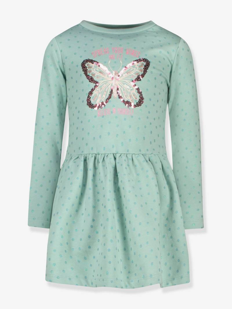 Sweatkleid Pailletten-Schmetterling Mädchen SALT AND PEPPER mandel von Salt And Pepper