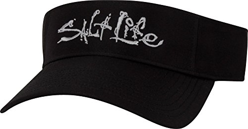 Salt Life Herren Signature Performance Visor Mütze, schwarz, One Size von Salt Life