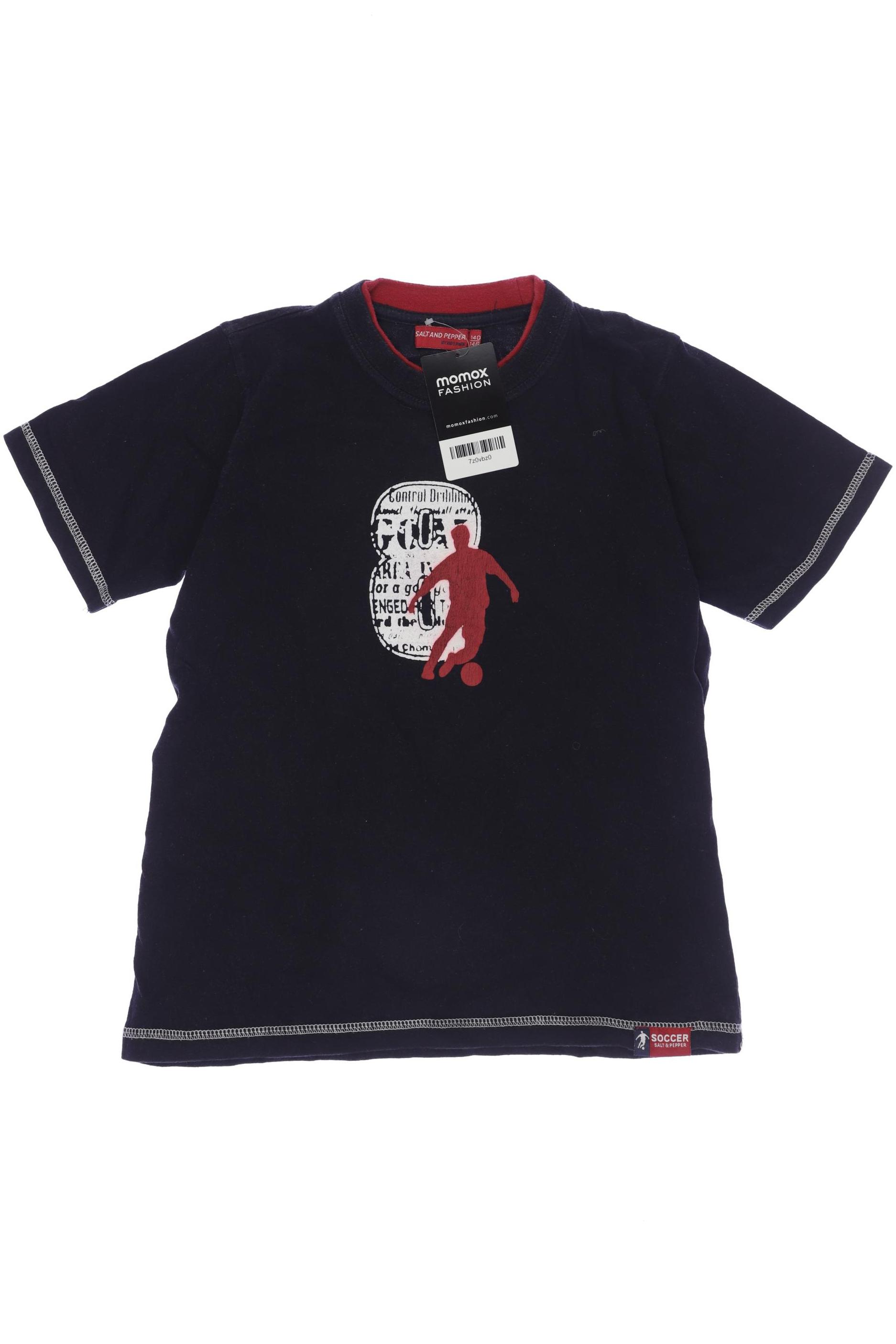 Salt and Pepper Jungen T-Shirt, marineblau von Salt and Pepper