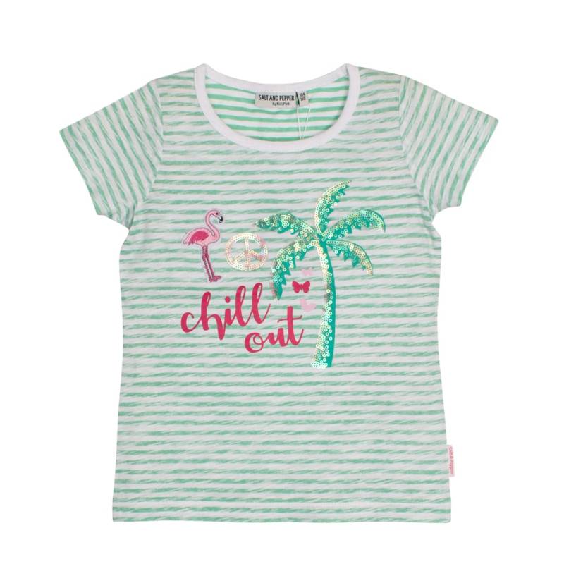 Salt and pepper T-Shirt Aloha Stripes Pailetten von Salt and pepper