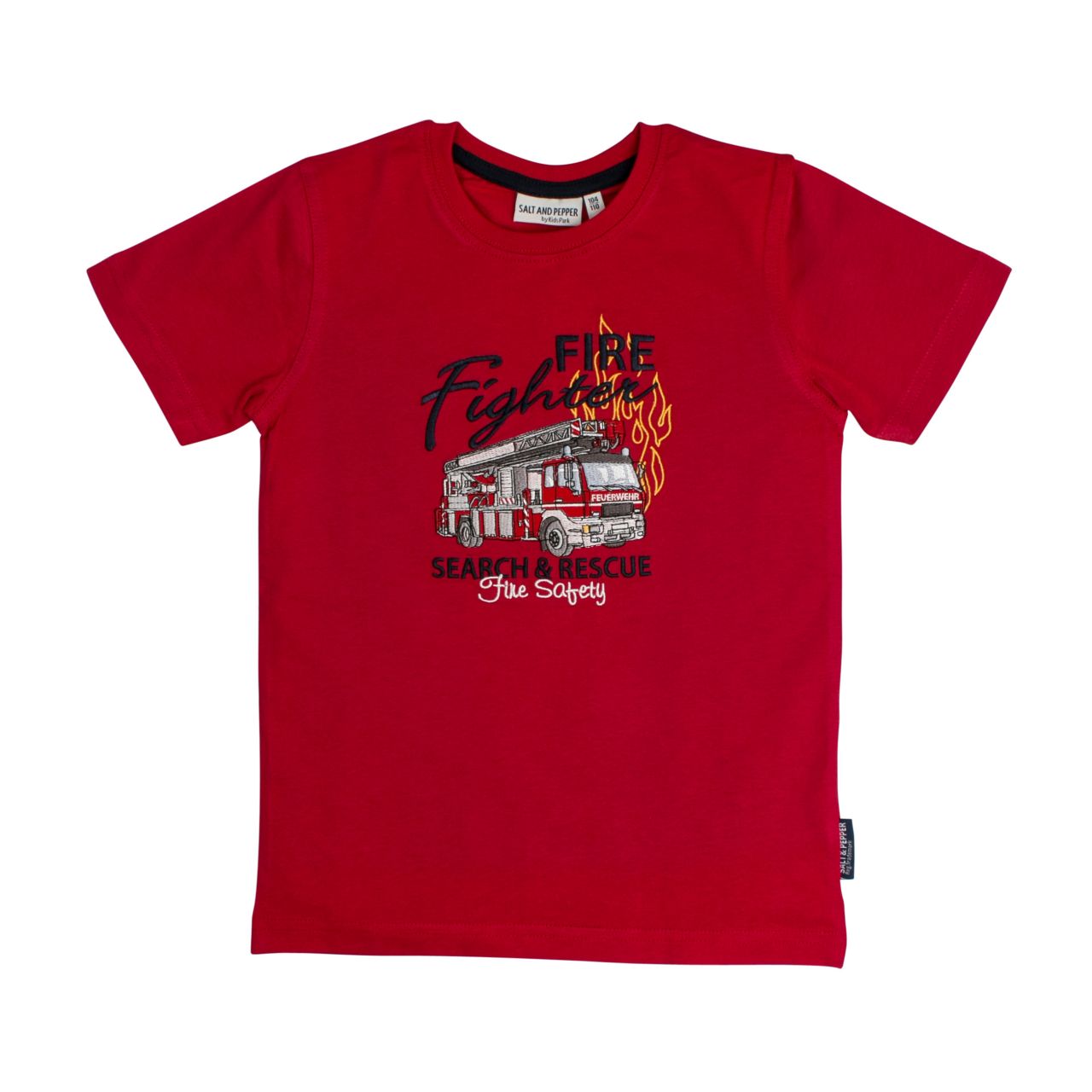 Salt and pepper T-Shirt Junge rot von Salt and pepper