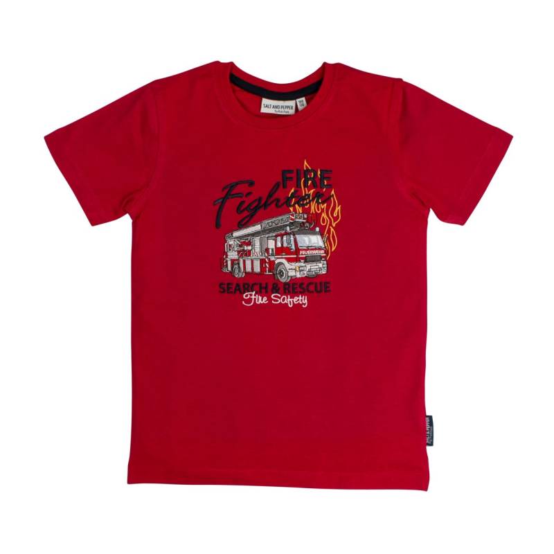 Salt and pepper T-Shirt Junge rot von Salt and pepper