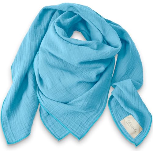 Salt & Sand Musselin Tuch Damen türkis von Salt & Sand