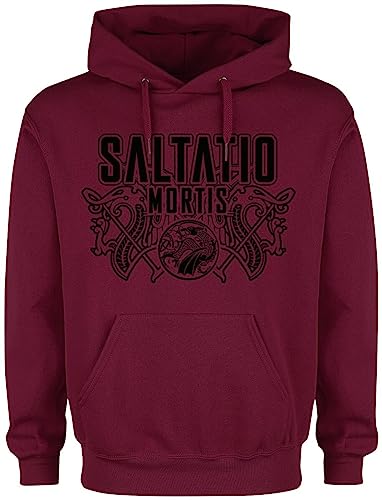 Saltatio Mortis Viking Logo Männer Kapuzenpullover rot L von Saltatio Mortis