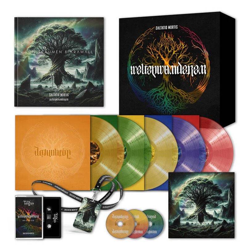 WELTENWANDERER von Saltatio Mortis - 5-LP & 3-CD (Deluxe Boxset, Limited Edition) von Saltatio Mortis
