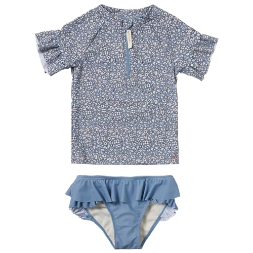 Salted Stories SASS24-706SBN Schwimmshirt + Badehose 2er Set mit UV-Schutz (UPF 50+) - Flore/Sabrina (Gr. 110/116) von Salted Stories