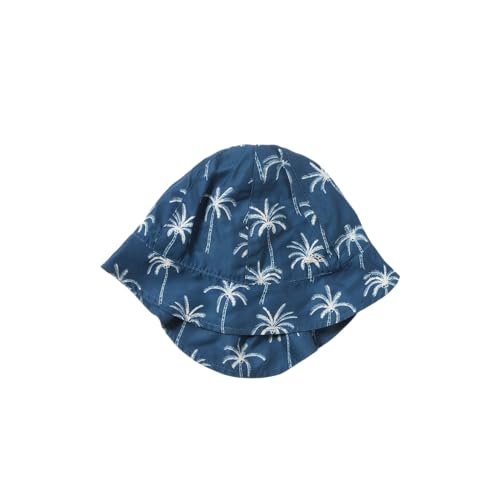 Salted Stories SASS24-774SAU Babysonnenhut mit UV-Schutz (UPF 50+) - Tropic/Sjors blau (Gr. 62/68) von Salted Stories