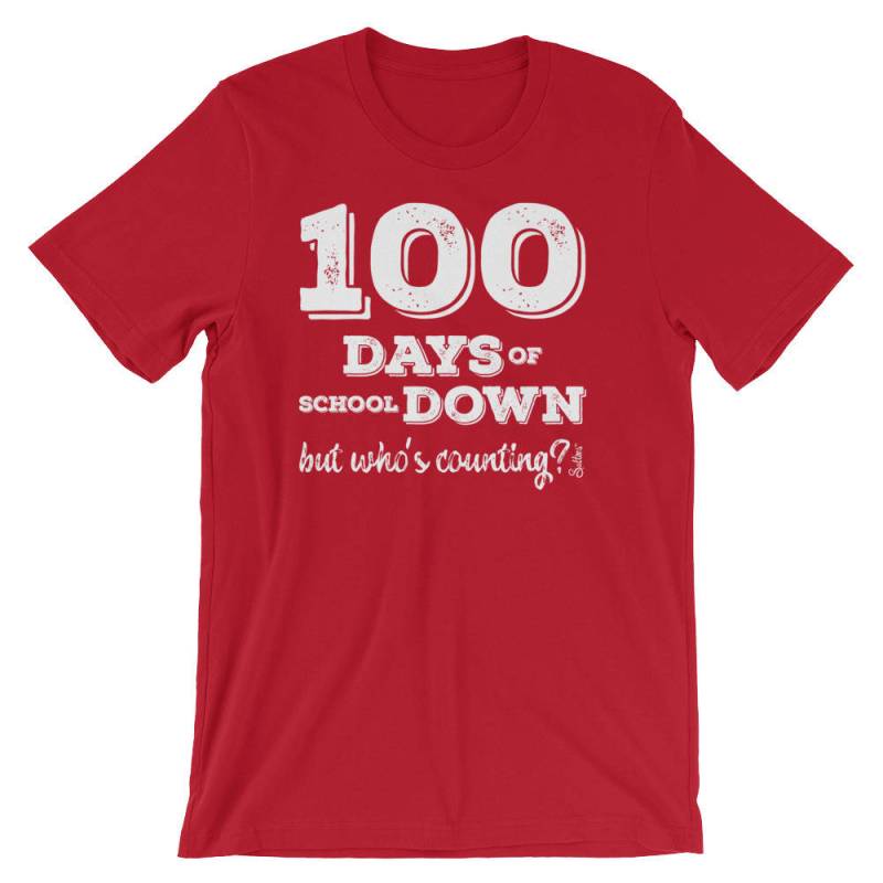 Lustige 100 Tage Der Schule Bildung Tshirt von SalteesApparel
