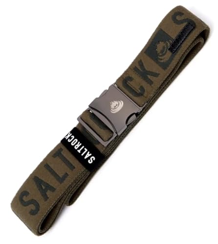 Saltrock Identity Stretch-Gürtel für Herren, grün, Einheitsgröße von Saltrock