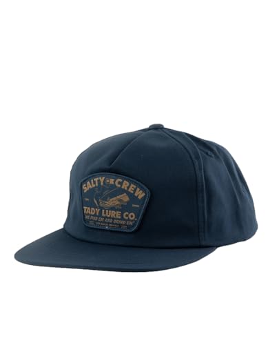SALTY CREW Grind Em Snapback Hat Navy, Marineblau, Einheitsgröße von Salty Crew