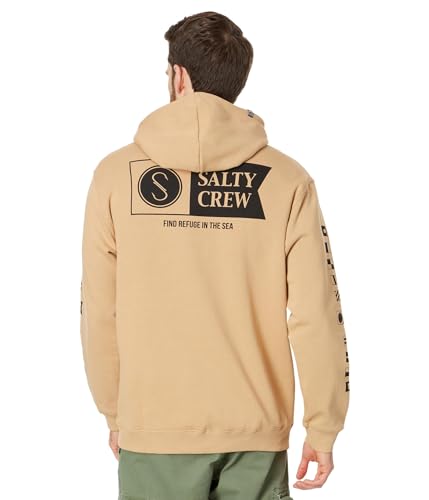 Salty Crew Alpha-Fleece, Sandstein, X-Large von Salty Crew