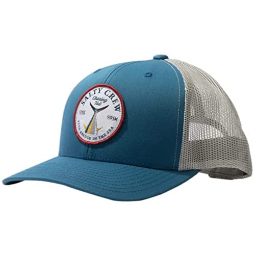 Salty Crew Bottom Dweller Retro Trucker, Schiefer/Silber, Einheitsgröße von Salty Crew