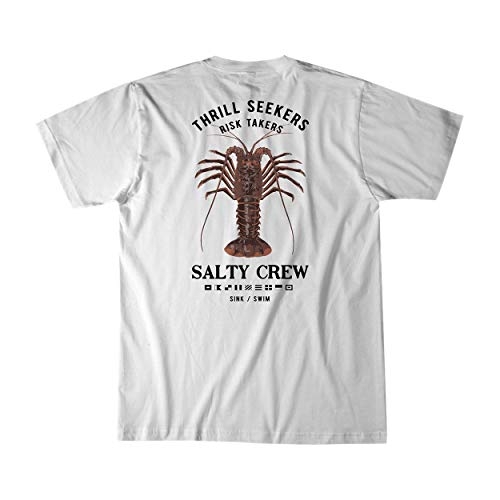 Salty Crew Bugging Out S/S T-Shirt für Erwachsene - Weiß - XX-Large von Salty Crew