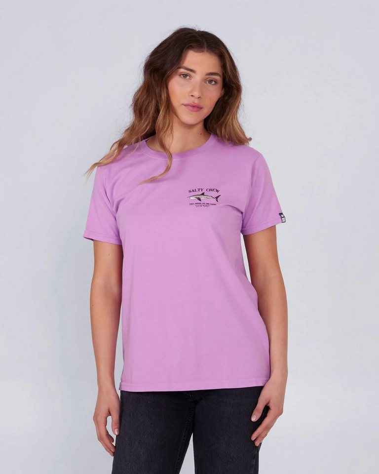 Salty Crew T-Shirt Salty Crew Bruce Boyfriend T-Shirt Orchid von Salty Crew