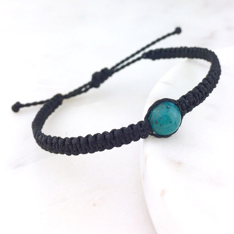 Cuprit Stein Freundschaftsarmband von SaltyBohoCalifornia