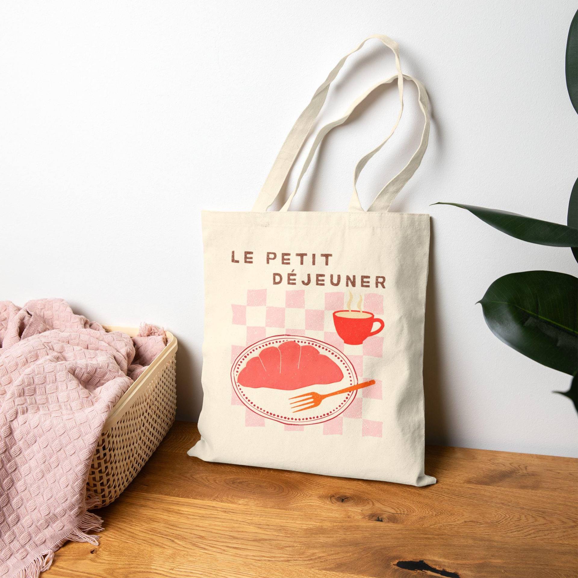 Le Petit Déjeuner Tragetasche Aus Canvas Nachhaltig Einkaufen Le Petit Déjeuner Tragetasche Aus Canvas Nachhaltig Einkaufen von SaltyLimeApparelCo