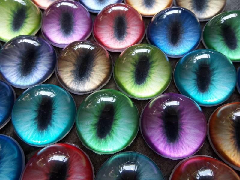 Slit Fursuit Eyes - Custom .75-2 Acryl 3-D Follow Me Affect Augen Slit Fursuit Eyes - Custom .75-2 Acryl 3-D Follow Me Affect Augen von SaltyPuppyStudios