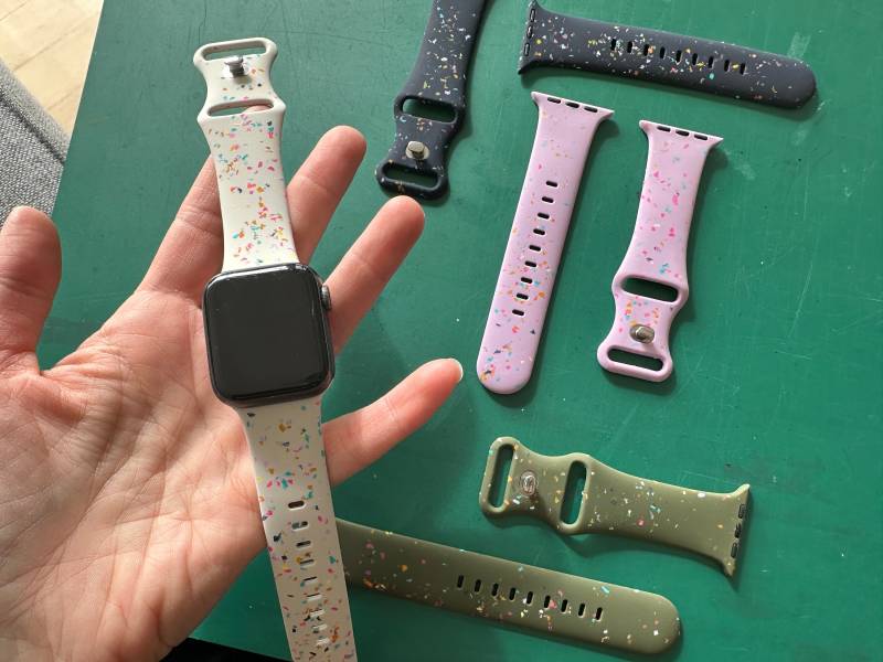 Apple Watch Loop-Armband Spreckled Silikon von SaltySeastar