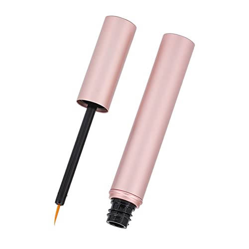 5 Pcs Leere Eyeliner -Röhrchen mit Zauberstab für Wachstumswachstum Flüssigkeit - Nachfüllbare Aluminiumflaschenbehälter 4ml Reisegröße Eyeliner Leere Fläschchen Anwendbarkeit von Saluaqui