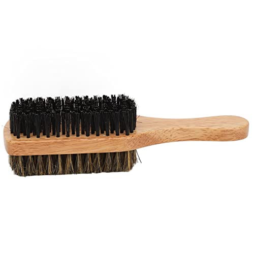 Doppelseitiger Bartbürste mit Ergonomischem Gummiholzgriff für Männer - Vielseitiges Styling und Reinigung mit Mäßigen Borsten für mittel- Bis Grobes Haar Doppelseitiger Bartbürste mit Ergonomischem Gummiholzgriff für Männer - Vielseitiges Styling und Reinigung mit Mäßigen Borsten für mittel- Bis Grobes Haar von Saluaqui