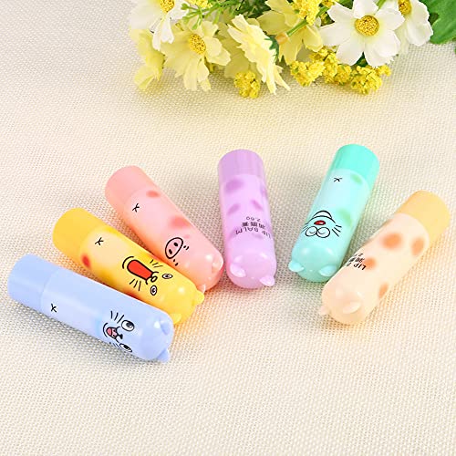 Ladies Men Children Cute Animal Cartoon Moisturizing Colorless Cosmetic Lip Balm Lip Balm Lip Balm von Saluaqui