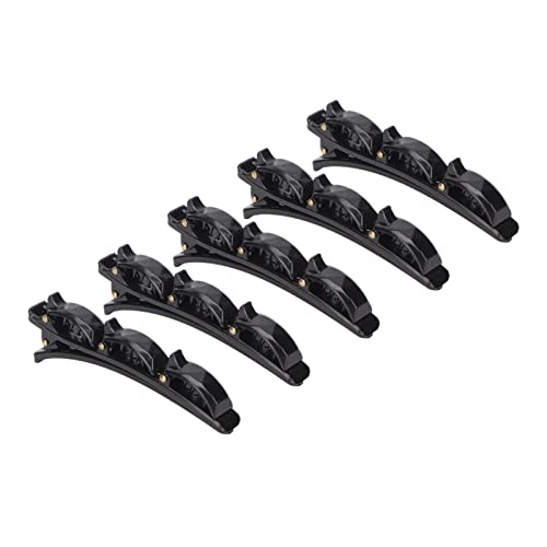 Mode Geflochtene Haarklammern Set mit Schlupf Zähnen - Lichtgewicht und Tragbare 5 -pcs ABS Haarnadel und Krallen für Schnelle Styling für Mädchen von Saluaqui