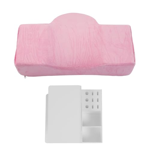 Saluaqui Lash -Verlängerungskissen mit Acryl -Regal Organizer Ständer für Werkzeuge Display U förmige Speicherschaumhalskissen für die Wimpernverlängerung, Pink Set Saluaqui Lash -Verlängerungskissen mit Acryl -Regal Organizer Ständer für Werkzeuge Display U förmige Speicherschaumhalskissen für die Wimpernverlängerung, Pink Set von Saluaqui