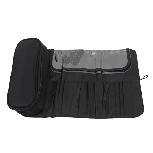 Saluaqui Multifunktionaler Make -up -Bürstenreisekoffer mit 12 Slots Wasserdicht und Faltbarer Kosmetischer Pinsel Organizer Tasche Schwarzer Reisebürstenhalter für den Professionellen Gebrauch Saluaqui Multifunktionaler Make -up -Bürstenreisekoffer mit 12 Slots Wasserdicht und Faltbarer Kosmetischer Pinsel Organizer Tasche Schwarzer Reisebürstenhalter für den Professionellen Gebrauch von Saluaqui