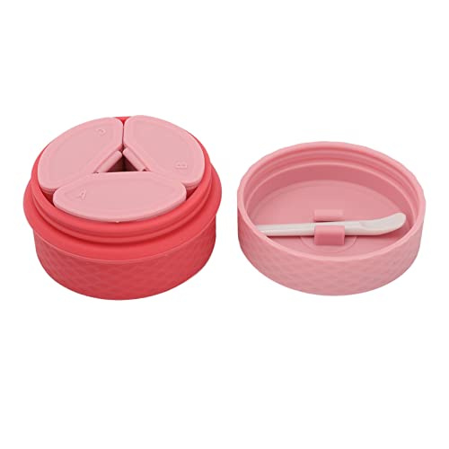 Saluaqui Tragbare Silikon -Make -up Gläser Set Nachfüllbare Silikoncremesbehälter für die Reise Rosa wasserdichte Silikonspender mit Bonus Gesichtscreme Löffel Saluaqui Tragbare Silikon -Make -up Gläser Set Nachfüllbare Silikoncremesbehälter für die Reise Rosa wasserdichte Silikonspender mit Bonus Gesichtscreme Löffel von Saluaqui