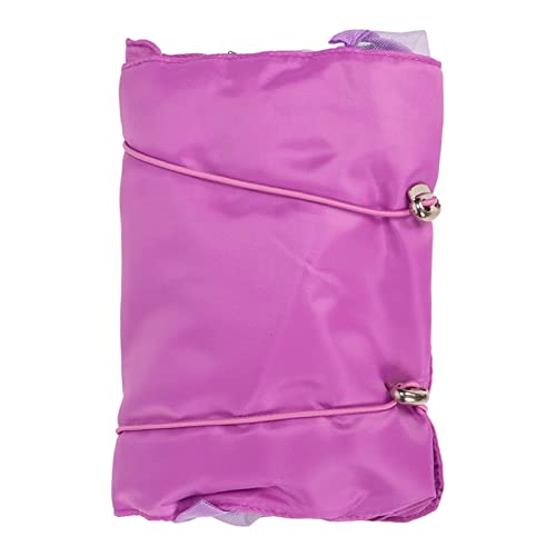 Saluaqui Vielseitiger Abnehmbarer Kosmetialbeutel 4-in-1 Multifunktionaler Organizer mit Tragbarer Hängsfunktion für Duschkonsum, Purple Nylon Make-up-Rollenbeutel (Purple) von Saluaqui