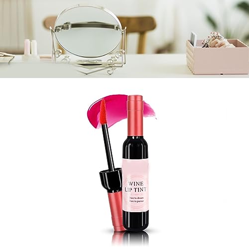 Wine Bottle Lip Gloss Makeup Waterproof Long Lasting Liquid Lipstick Lip Gloss Cosmetic Ladies Gift (CR01) von Saluaqui