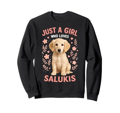 Nur EIN Mädchen, das Saluki liebt Sweatshirt Nur EIN Mädchen, das Saluki liebt Sweatshirt von Saluki Dog