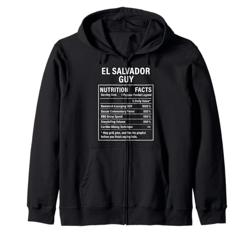 EL Salvador Guy Stolze Salvadorianische Männer Kapuzenjacke von Salvadoran Culture Humor Gifts