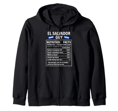 EL Salvador Guy Stolze Salvadorianische Männer Kapuzenjacke von Salvadoran Culture Humor Gifts