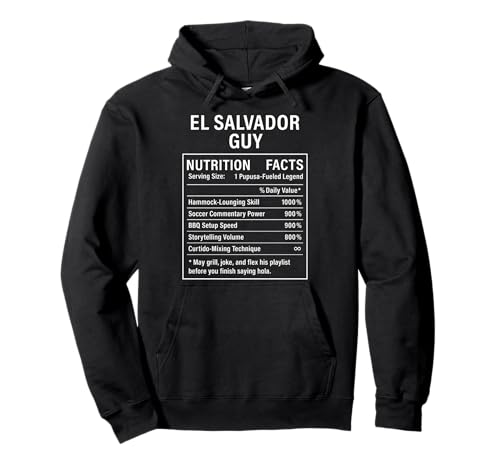 EL Salvador Guy Stolze Salvadorianische Männer Pullover Hoodie von Salvadoran Culture Humor Gifts