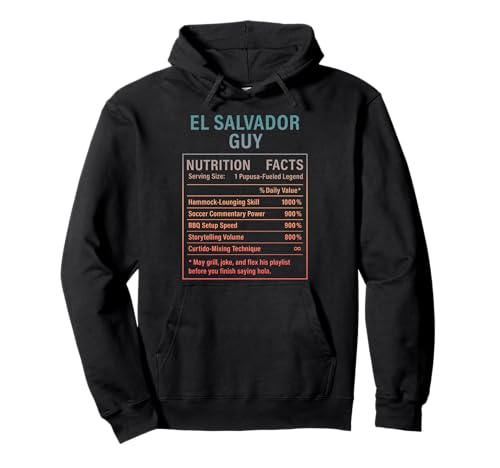 EL Salvador Guy Stolze Salvadorianische Männer Pullover Hoodie von Salvadoran Culture Humor Gifts