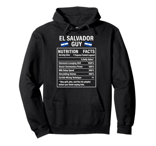 EL Salvador Guy Stolze Salvadorianische Männer Pullover Hoodie von Salvadoran Culture Humor Gifts
