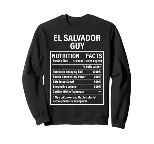 EL Salvador Guy Stolze Salvadorianische Männer Sweatshirt von Salvadoran Culture Humor Gifts