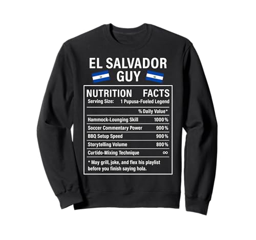 EL Salvador Guy Stolze Salvadorianische Männer Sweatshirt von Salvadoran Culture Humor Gifts