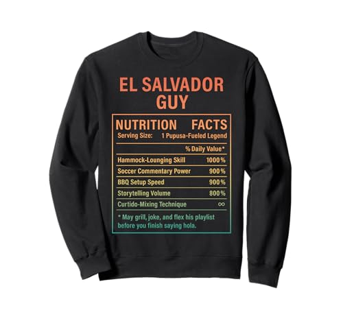 EL Salvador Guy Stolze Salvadorianische Männer Sweatshirt von Salvadoran Culture Humor Gifts