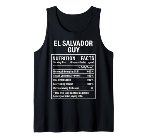 EL Salvador Guy Stolze Salvadorianische Männer Tank Top von Salvadoran Culture Humor Gifts