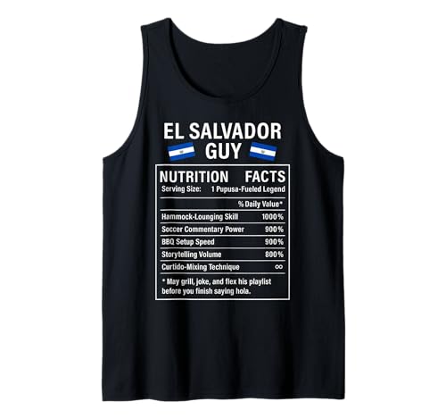 EL Salvador Guy Stolze Salvadorianische Männer Tank Top von Salvadoran Culture Humor Gifts