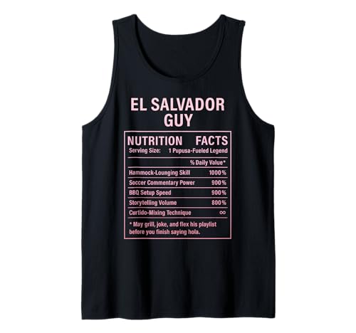 EL Salvador Guy Stolze Salvadorianische Männer Tank Top von Salvadoran Culture Humor Gifts
