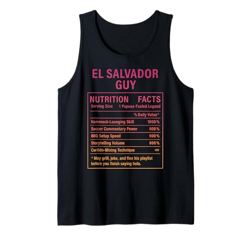 EL Salvador Guy Stolze Salvadorianische Männer Tank Top von Salvadoran Culture Humor Gifts