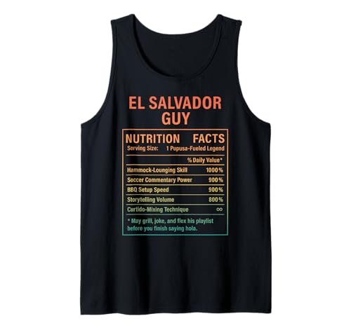 EL Salvador Guy Stolze Salvadorianische Männer Tank Top von Salvadoran Culture Humor Gifts