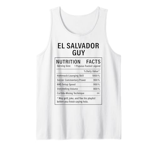 EL Salvador Guy Stolze Salvadorianische Männer Tank Top von Salvadoran Culture Humor Gifts