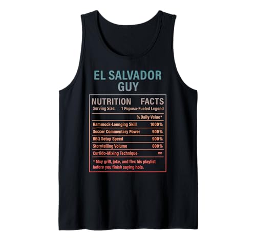 EL Salvador Guy Stolze Salvadorianische Männer Tank Top von Salvadoran Culture Humor Gifts
