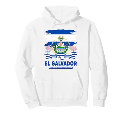 EL Salvador Flaggen-Outfit Idee für Frauen und hispanische Salvadorianische Pullover Hoodie von Salvadoran Flag Costume Idea For Kids & Toddlers