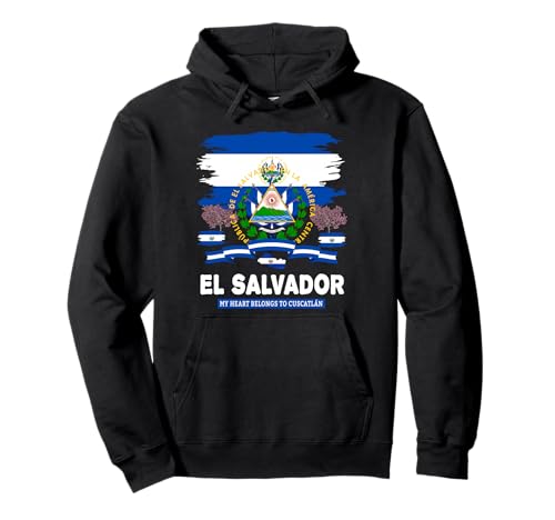 EL Salvador Flaggen-Outfit Idee für Frauen und hispanische Salvadorianische Pullover Hoodie von Salvadoran Flag Costume Ideas For Kids & Toddlers